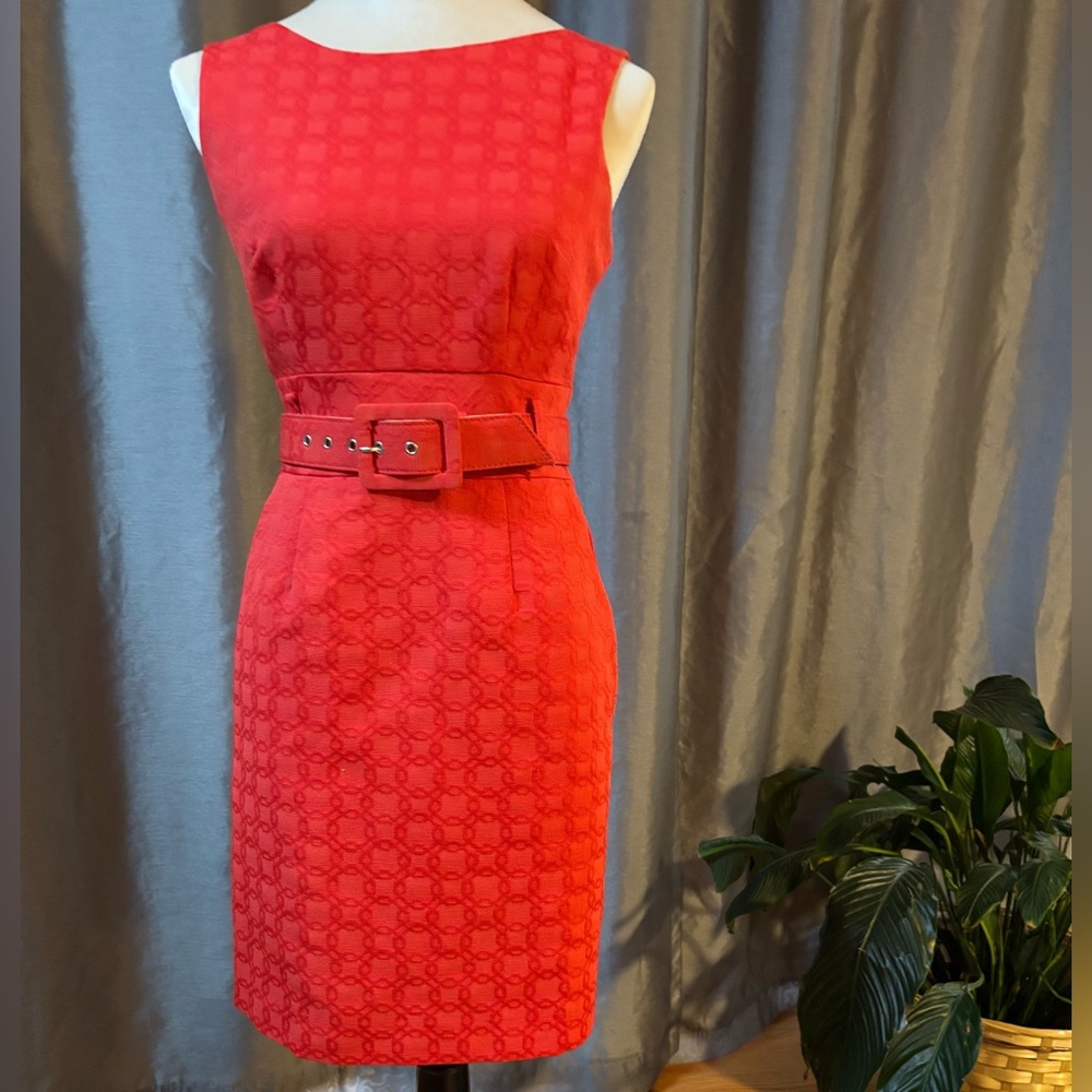 Banana Republic Factory Orange Sheath Dress